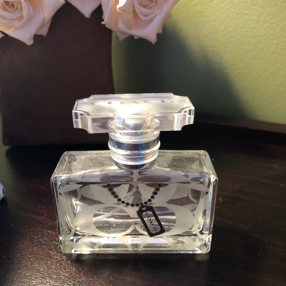 Coach perfume bottle, empty